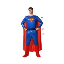 Disfraz Heroe Comic Azul Adulto Superpoderes M-L Precio: 18.49999976. SKU: B196XYEFYD