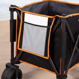 Carro Multiusos Aktive Poliéster PVC Acero 52 x 105 x 52 cm Carro Multiusos Aktive Poliéster PVC Acero 52 x 105 x 52 cm