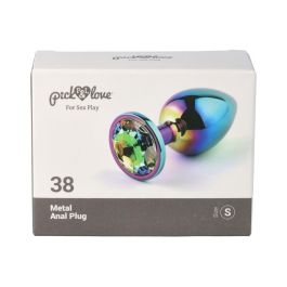 Plug Anal Pick&Love Nº 38 Multicolor (7,6 cm)