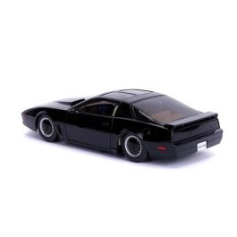 Coche de metal fantástico kitt con luz escala 1:24 30x15x11 cm Coche de metal fantástico kitt con luz escala 1:24 30x15x11 cm