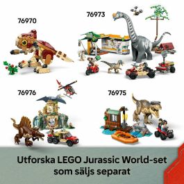 Lego Set de Construcción Jurassic World Velociraptor 76972, 285 Piezas, Juego para Niños
