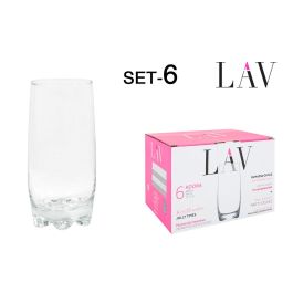 Set de 6 vasos para refresco 390 cc ADORA - Lav (8 Cajas) Precio: 53.78999945. SKU: B13ZKGGWQG