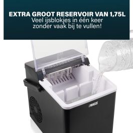 Máquina de Hacer Hielo Princess 283098 Negro 150 W 12 kg