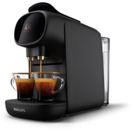 Philips LM9012/65 Cafetera L'Or Barista Sublime Doble Cápsula Negra + 50 Cápsulas Incluidas
