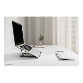 Neomounts NSLS085GREY Soporte para portátil, Gris, Aluminio, Plegable, Universal, para Pantallas de 10-17 Pulgadas, Carga Máxima 5kg