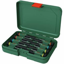 Bosch BOS4053423255102 Juego destornilladores 8 piezas, puntas precisas magnéticas PH/TX/HEX/Ranuradas, bricolaje y manualidades