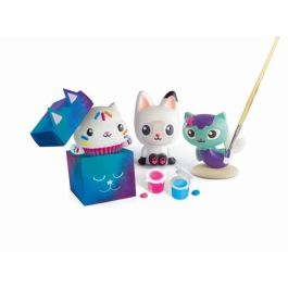 Clementoni CLE8005125187980 Creaciones de yeso Gabby y la Casa Mágica Caja multiactividad escultura y cuadros A partir de 7 años