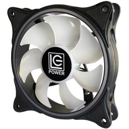 LC-Power LC-CF-120-ARGB-B Ventilador de carcasa 120mm, Iluminación LED ARGB, Negro