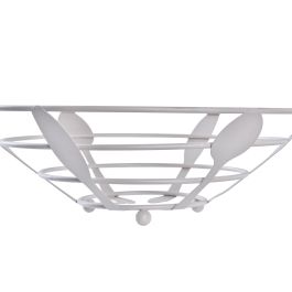 DKD Home Decor Frutero Vintage Verde Menta Beige Metal 28 x 9 x 28 cm (4 Unidades)