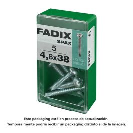 Fadix Caja s 5 unid. Tornillo rosca chapa cr autot. 4,8x38mm 10922611