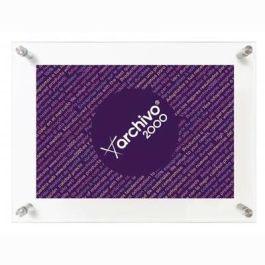 Archivo 2000 Expositor Mural Con Taladros Metraquilato Ultratransparente Vertical - Horizontal 35x240x330 mm Precio: 26.49999946. SKU: B1JHAP624L