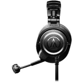 Audio-Technica ATH-M50xSTS-XLR Auriculares de Juego Alámbricos Negro con Conectores XLR y Jack 3.5mm Plegables