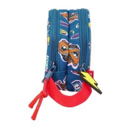 Bolso Escolar Portatodo Safta Doble Cars Racing 80x210x60 mm Bolso Escolar Portatodo Safta Doble Cars Racing 80x210x60 mm