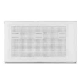 Nox NXINFTYIOTAWH Caja Gaming Semitorre Infinity IOTA Blanca con Cristal Templado, Frontal Mesh y 4 Ventiladores ARGB