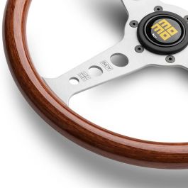MOMO Volante Madera Indy Heritage 350 MOMVINDYHERMW35 Caoba Aluminio 350mm