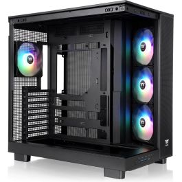 Thermaltake View 380 XL TG ARGB Black Midi Tower PC Gaming con Vidrio Templado, ATX, Iluminación ARGB