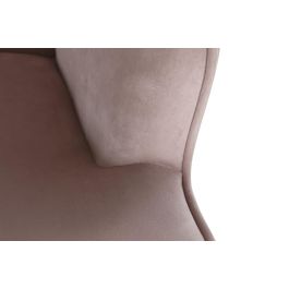 DKD Home Decor Butaca Scandi Rosa 69 x 96 x 75 cm