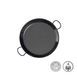 Vaello Paellera Tradicional Acero Esmaltado Ø30 cm para 4 Personas