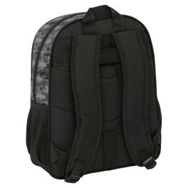 SAFTA Mochila Dragon Ball 38cm adaptable, tamaño 32x12x38cm, bolsillos laterales, hombreras ergonómicas y acolchadas