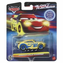 Mattel Set de Minivehículos de Coches de Fundición a Presión que Brillan en la Oscuridad MATHTK45 1:55