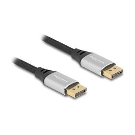 DeLOCK Cable DisplayPort 16K 60Hz 1m Plata Metal DisplayPort 2.1 Macho a Macho Precio: 33.59000051. SKU: B19SMCDXYZ