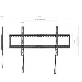 Aisens Soporte de Pared Eco Ultra Delgado para TV/Monitor 75 kg 37"-90" Negro Aisens Soporte de Pared Eco Ultra Delgado para TV/Monitor 75 kg 37"-90" Negro