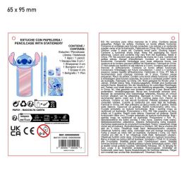 Cerdá Estuche Portatodo Peluche Stitch T.Única, Azul, +3 años