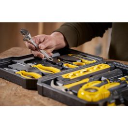 STANLEY STHT78050-1 Kit de Herramientas de 28 Piezas con Estuche de Plástico Negro y Amarillo