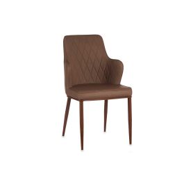 Giftdecor Sillón Marrón Clásico Rombos - 53x90x43 cm (2 Unidades) Giftdecor Sillón Marrón Clásico Rombos - 53x90x43 cm (2 Unidades)
