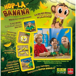 GOLIATH Hop the Banana Juego de mesa para 2 a 5 jugadores desde 4 años