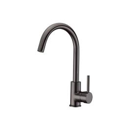 Edouard Rousseau Grifo de cocina mezclador Køben, sin ducha de mano, caño móvil, latón, ahorro de agua, cartucho cerámico 35mm, acabado Barril de pistola PVD Precio: 69.50000057. SKU: B14BWNHQMK