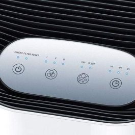 PURIFICADOR DE AIRE BEURER LR-200 - FILTRADO 3 CAPAS - 3 NIVELES PURIFICACION - FILTRO SUSTITUIBLE - PARA ESTANCIAS HASTA 15M2 - MODO NOCHE SILENCIOSO