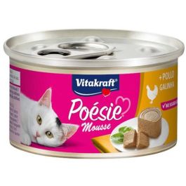 Vitakraft Poésie Mousse Pollo Lata 12x85gr Alimento Húmedo Gatos Premium Sin Azúcar Precio: 16.4681. SKU: B1BKF9PRC6