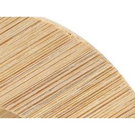 Kinvara Set 4 Vasos de Café de Porcelana Negra con Posavasos de Bambú, Capacidad 95 ml, Taza 5.5x6.5 cm, Posavasos 8x1 cm (Set de 12)