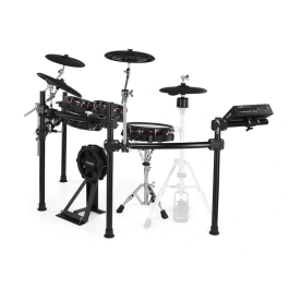 ALESIS Strata Core Kit Batería Electrónica con Módulos BFD, Pantalla Táctil 7", Parches Malla y Platos ARC de 360 Grados