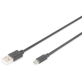 Digitus Cable de conexión USB 2.0 Macho/Macho Tipo A a Micro-USB B, 1 metro, Negro Precio: 16.50000044. SKU: B15Q98RZWY
