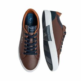 Zapatillas Deportivas Hombre Pepe Jeans Kenton Court Marrón