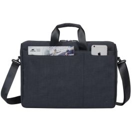 RIVACASE 8355 - Bolsa para portátil Biscayne de 17.3 pulgadas, color negro