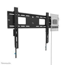 Neomounts WL30-750BL16 Soporte de Pared Fijo Reforzado para Pantallas de 42-86", hasta 125kg, VESA 100x100-600x400, Nivelación, Bloqueable, Color Negro