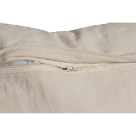 DKD Home Decor Cojín Indio de Algodón para Decoración del Hogar Mostaza Granate Blanco Colores Surtidos - Juego de 3 Unidades 15x40x40 cm