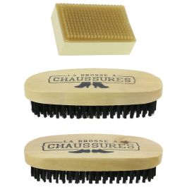 Je cherche une Idee Cepillo para Zapatos Hombre/Mujer y Goma Limpia Nobuck 14x5 cm