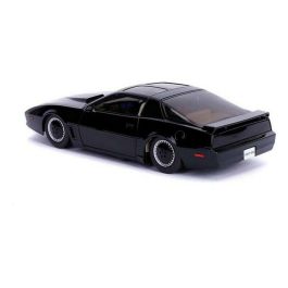 Coche de metal fantástico kitt con luz escala 1:24 30x15x11 cm Coche de metal fantástico kitt con luz escala 1:24 30x15x11 cm