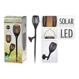 Antorcha Solar LED Multiposición Efecto Fuego con Gancho, Soporte Pared y Pie Precio: 14.95000012. SKU: B19T9XCDMG