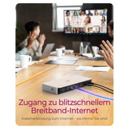 ICY BOX IB-DK2880-C41 DockingStation USB4 PD 100W 10-in-1