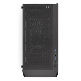 Endorfy Regnum 400 ARGB Black - Caja Torre PC ATX/Micro-ATX/Mini-ITX con Iluminación Multi y Ventana Lateral de Vidrio Templado