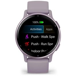 Garmin vivoactive 5 Orchidee Smartwatch AMOLED Pantalla táctil GPS 1.2" 4GB 5 ATM Resistente al Agua Unisex