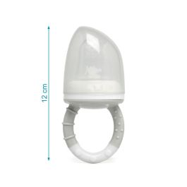 KioKids Alimentador Antiahogo Gris, +6 Meses, Silicona, Lavavajillas, Petits Moments