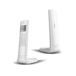 Contestador telefónico inalámbrico Logicom Luxia 150 Solo Blanco Gris Contestador telefónico inalámbrico Logicom Luxia 150 Solo Blanco Gris