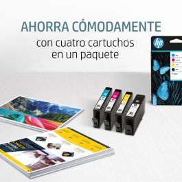 HP Cartuchos de Tinta Originales Pack 4 Unidades Nº 953 Negro, Cyan, Magenta, Amarillo para Officejet Pro 7700, 8200, 8700 Series