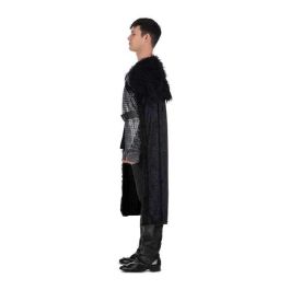 Disfraz señor del norte capa con correaje, túnica, cinturón, mitones y cubre botas talla s Disfraz señor del norte capa con correaje, túnica, cinturón, mitones y cubre botas talla s